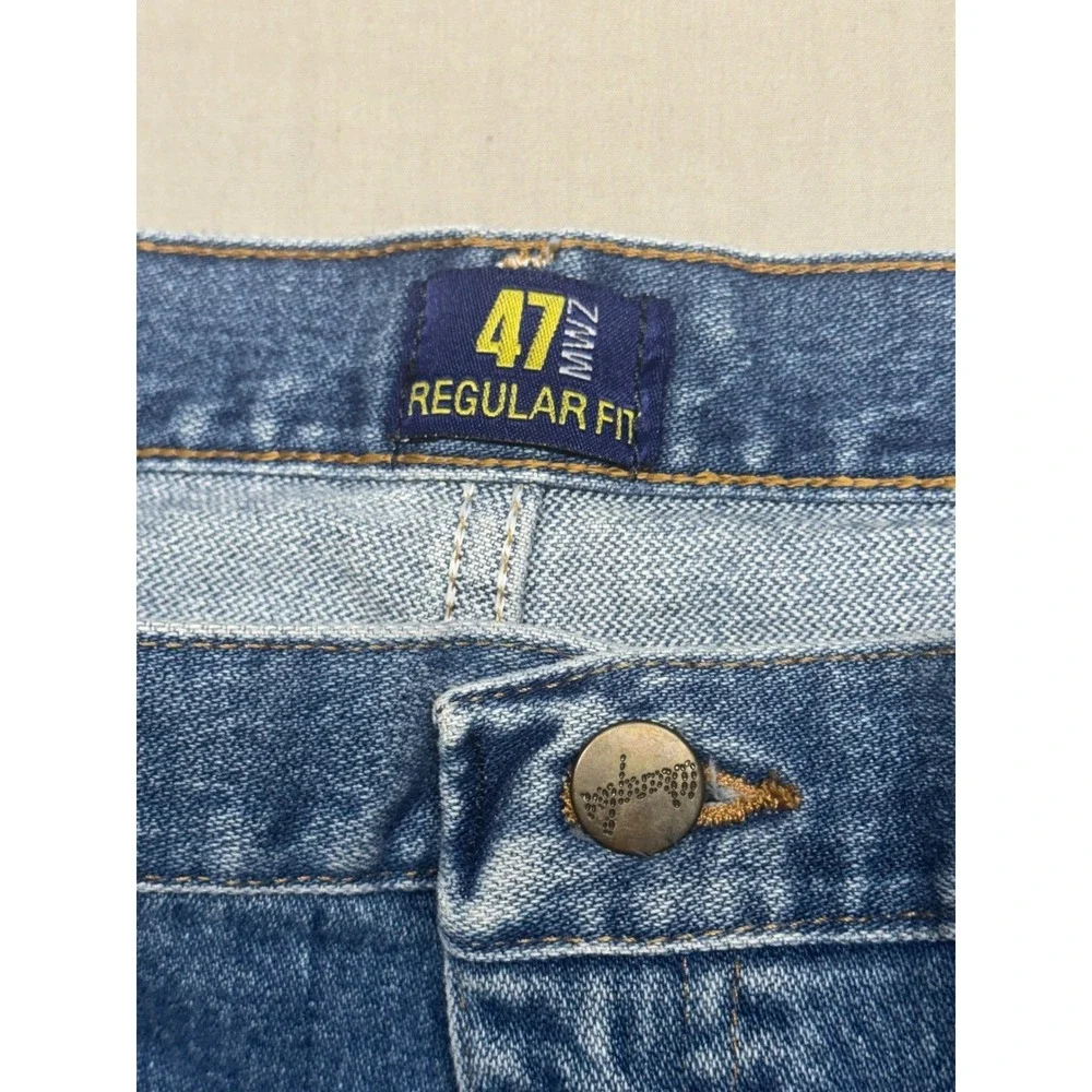 Wrangler 47MWZ Premium Performance Cowboy Cut Jeans Mens 40x32 Blue Regular Fit